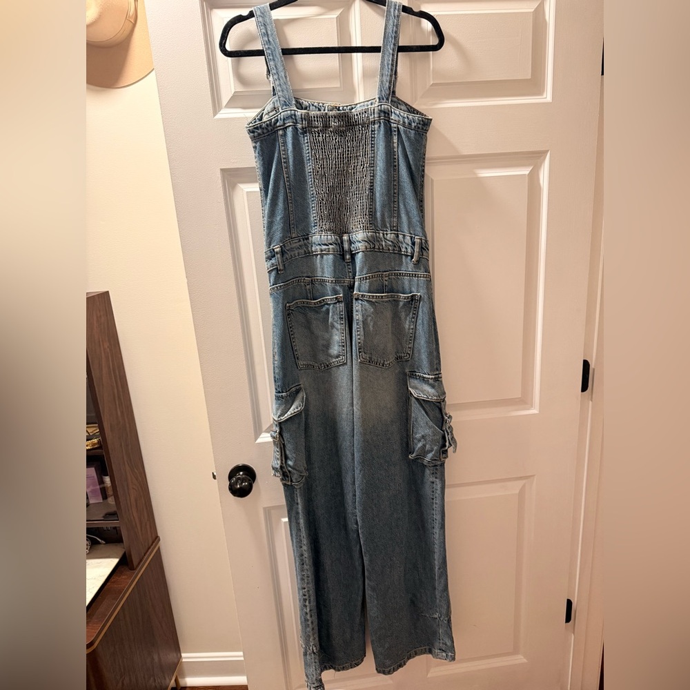 ZARA JEAN JUMPSUIT - Picture 7 of 9